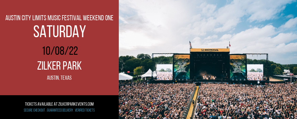 Austin City Limits Music Festival Weekend One - Saturday at Zilker Park
