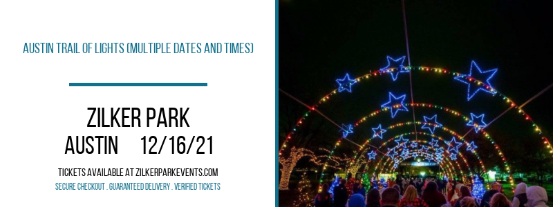 Austin Trail of Lights (Multiple Dates and Times) at Zilker Park