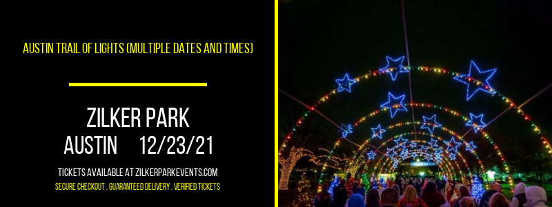 Austin Trail of Lights (Multiple Dates and Times) at Zilker Park