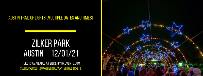 Austin Trail of Lights (Multiple Dates and Times) at Zilker Park